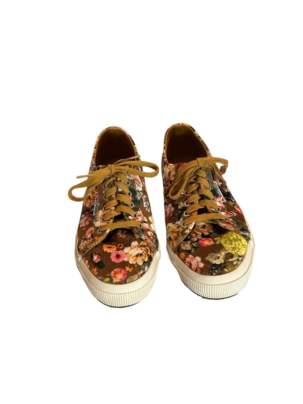 Superga 2750 velvet floral sneakers - Picture 3 of 10
